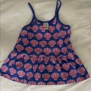Hanna Anderson Shell Tank Top size 8